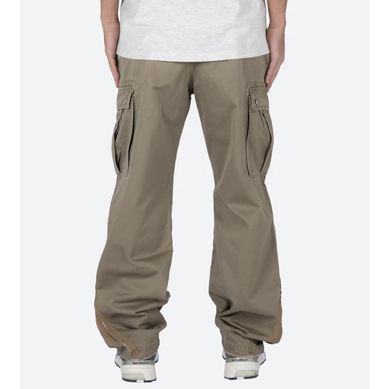 mnml ミニマル カーゴパンツ ZIPPER DENIM CARGO PANTS ミリタリーパンツ バギーパンツ フレアパンツ ルーズ ワイド 22ML-FW432P | mnml | 03