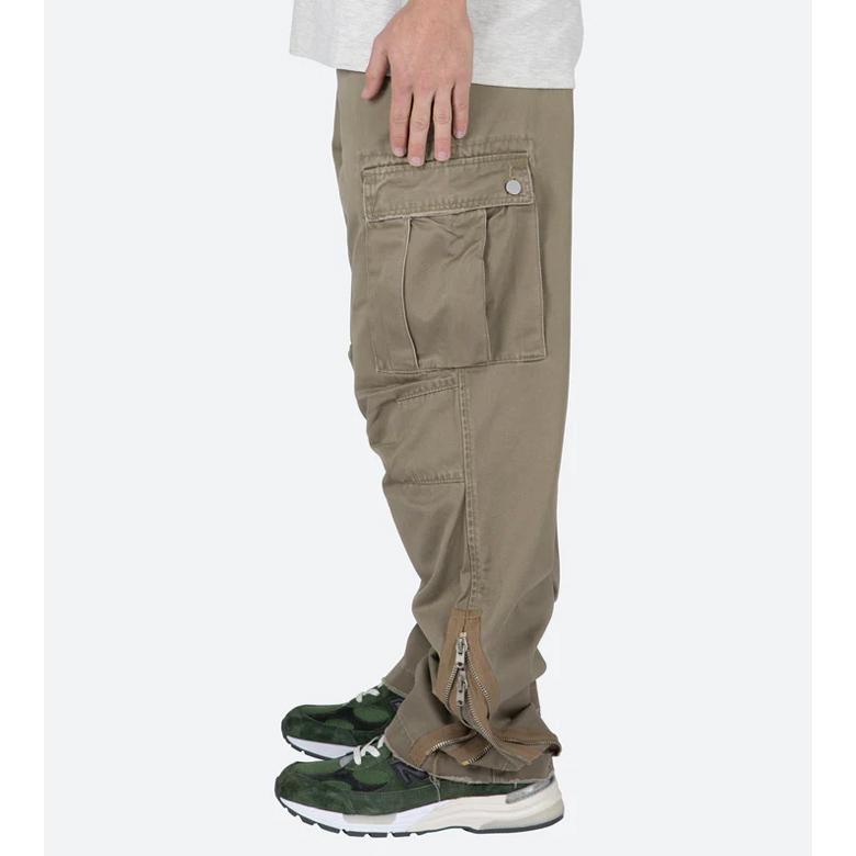 mnml ミニマル カーゴパンツ ZIPPER DENIM CARGO PANTS ミリタリーパンツ バギーパンツ フレアパンツ ルーズ ワイド 22ML-FW432P | mnml | 04