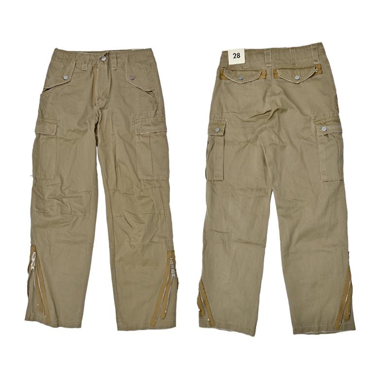 mnml ミニマル カーゴパンツ ZIPPER DENIM CARGO PANTS ミリタリーパンツ バギーパンツ フレアパンツ ルーズ ワイド 22ML-FW432P | mnml | 05