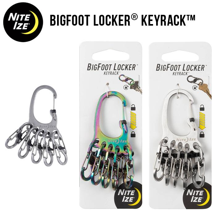 NITE IZE（ナイトアイズ） BIGFOOT LOCKER KEYRACK ビッグフット