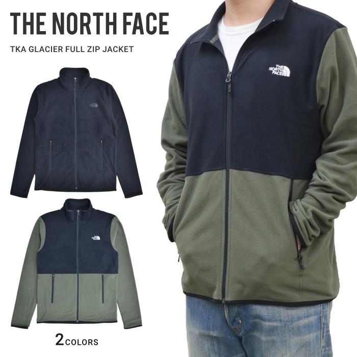 THE NORTH FACE ノースフェイス TKA GLACIER FULL ZIP JACKET フリースジャケット メンズ アウター ブルゾン S-XL USAモデル NF0A4AJC｜buddy-stl