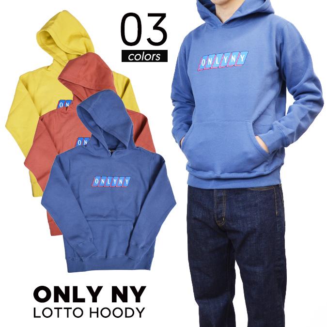 ONLY NY（オンリーニューヨーク） LOTTO HOODY プルオーバー パーカー