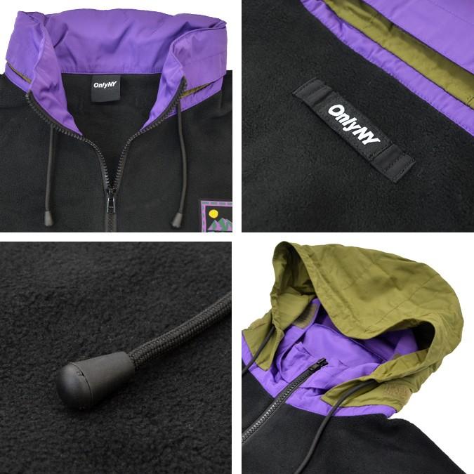 ONLY NY オンリーニューヨーク OUTDOOR GEAR FLEECE PULLOVER JACKET 