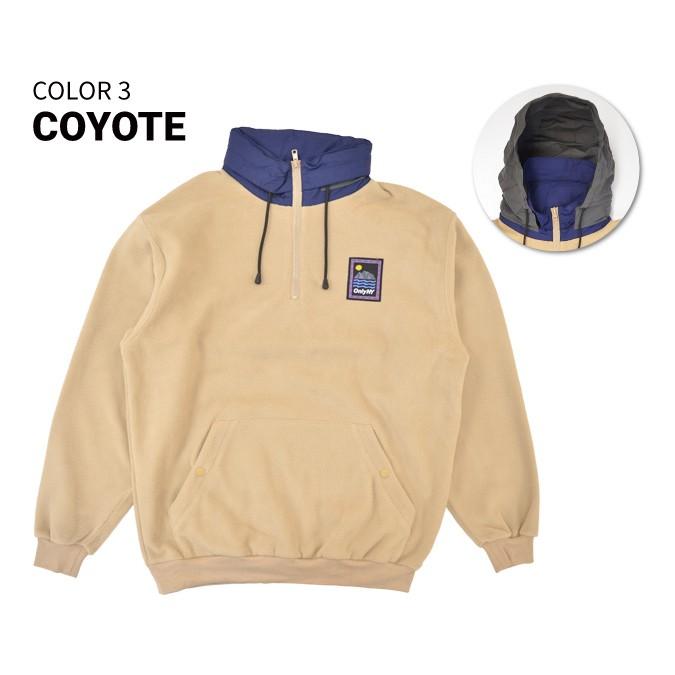 ONLY NY オンリーニューヨーク OUTDOOR GEAR FLEECE PULLOVER JACKET 