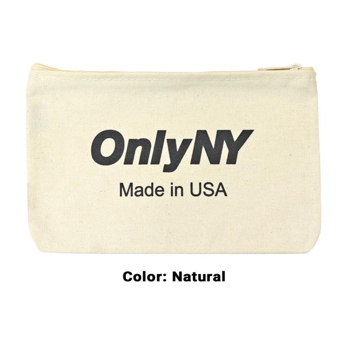 ONLY NY オンリーニューヨーク ポーチ LOGO TRAVEL POUCH ロゴ トラベルポーチ ネコポス便発送で送料無料｜buddy-stl｜03