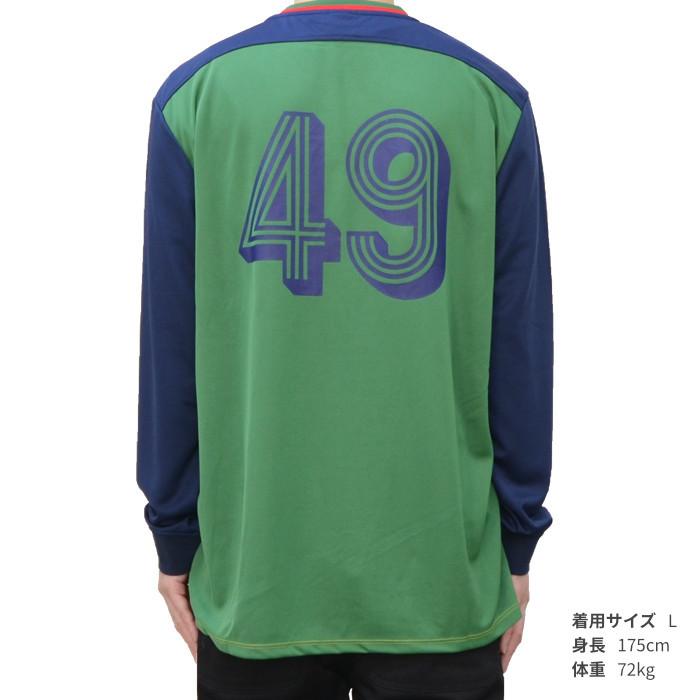 ONLY NY オンリーニューヨーク BOROUGH SOCCER JERSEY サッカージャージ ゲームジャージ 長袖 ロンT カットソー トップス｜buddy-stl｜05