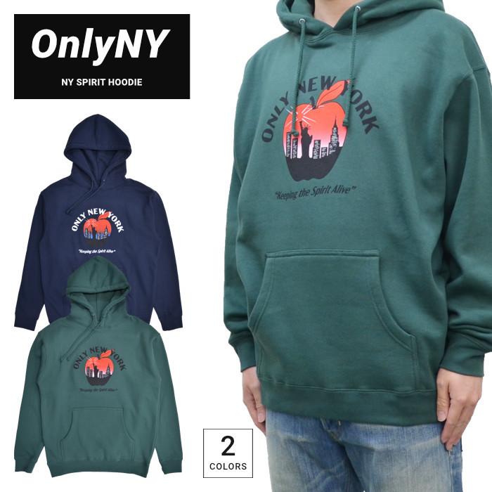 ONLY NY オンリーニューヨーク パーカー NY SPIRIT HOODIE プル