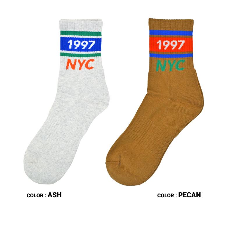 ONLY NY オンリーニューヨーク ソックス TRACK ANKLE SOCKS 靴下 メンズ スケートソックス クルーソックス アンクルソックス｜buddy-stl｜02