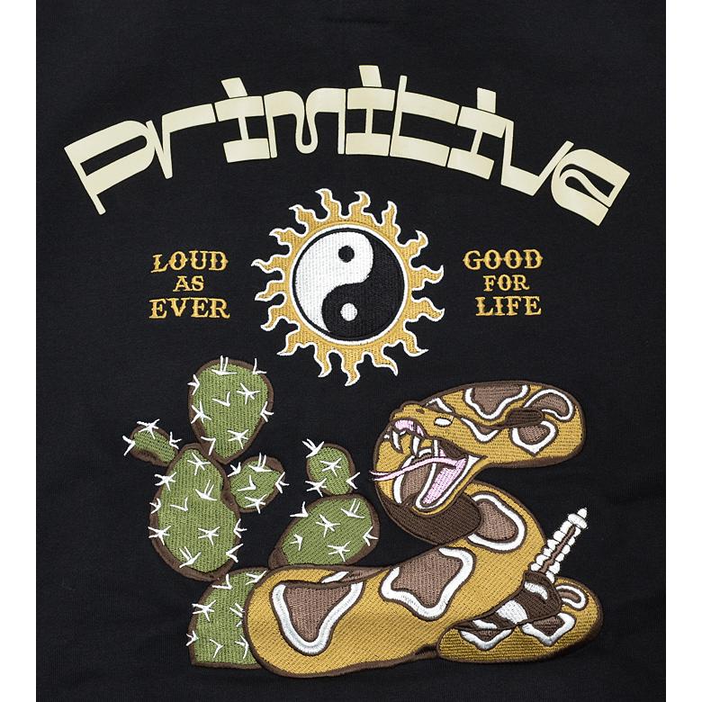 PRIMITIVE プリミティブ ジップパーカー BADLANDS ZIP HOOD