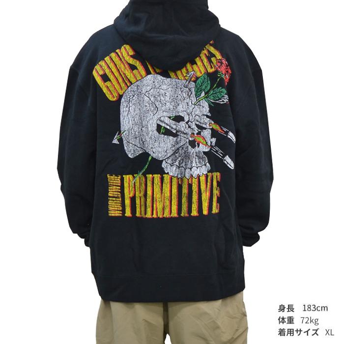 PRIMITIVE（プリミティブ） パーカー NIGHTRAIN HOOD スウェット 