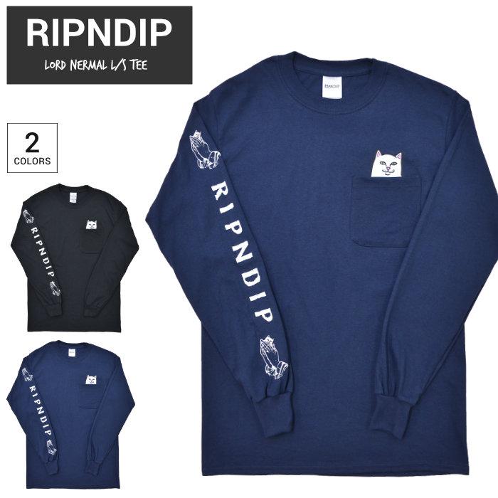 RIPNDIP（リップンディップ） ロンT LORD NERMAL L/S TEE Tシャツ T 