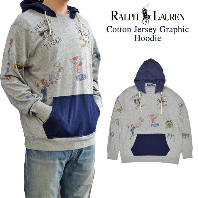 polo graphic hoodie