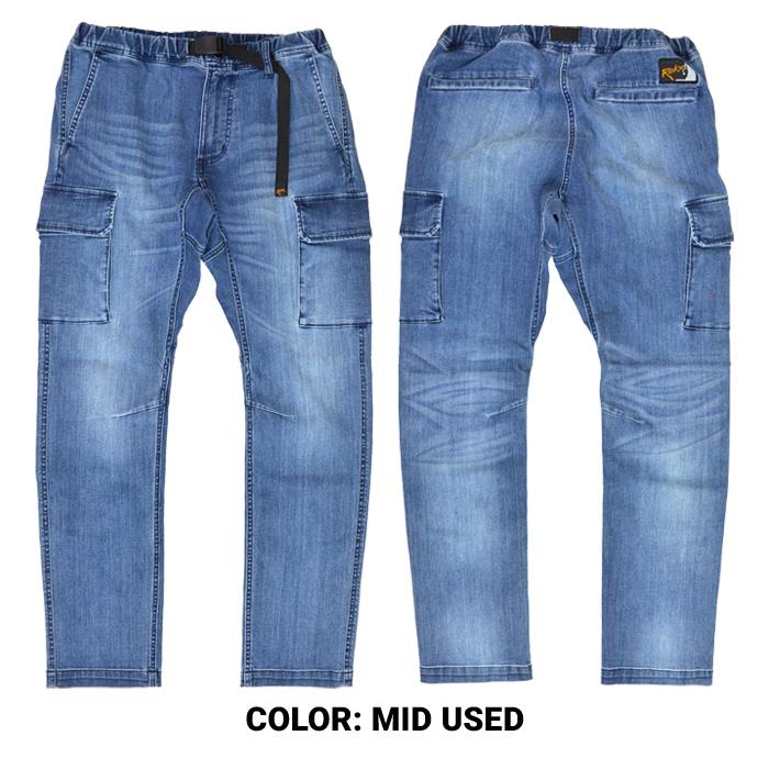 USA製 00sビンテージ ROKX ヘンプコットンデニム クライミングパンツ ROKX（ロックス） パンツ DENIM CARGO PANTS デニムカーゴパンツ