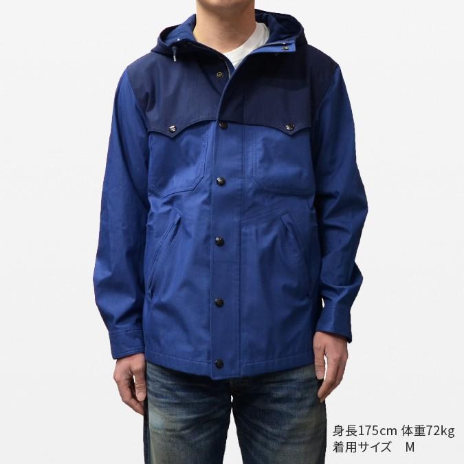 RRL ダブルアールエル Ralph Lauren ラルフローレン INDIGO WATERPROOF JACKET マウンテンパーカー インディゴ ウォータープルーフ ジャケット バーゲン｜buddy-stl｜02