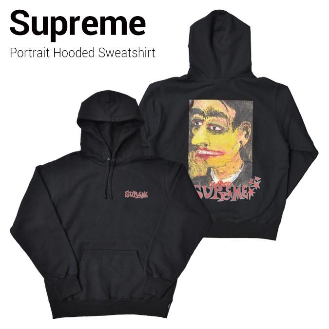 supreme portrait hooded sweatshirt