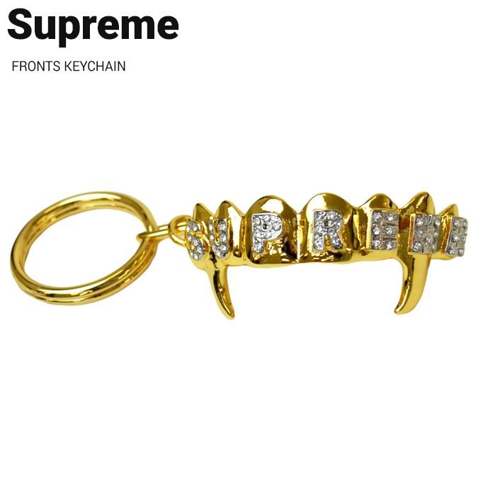 Supreme Fronts Keychain Gold - SS19 - US