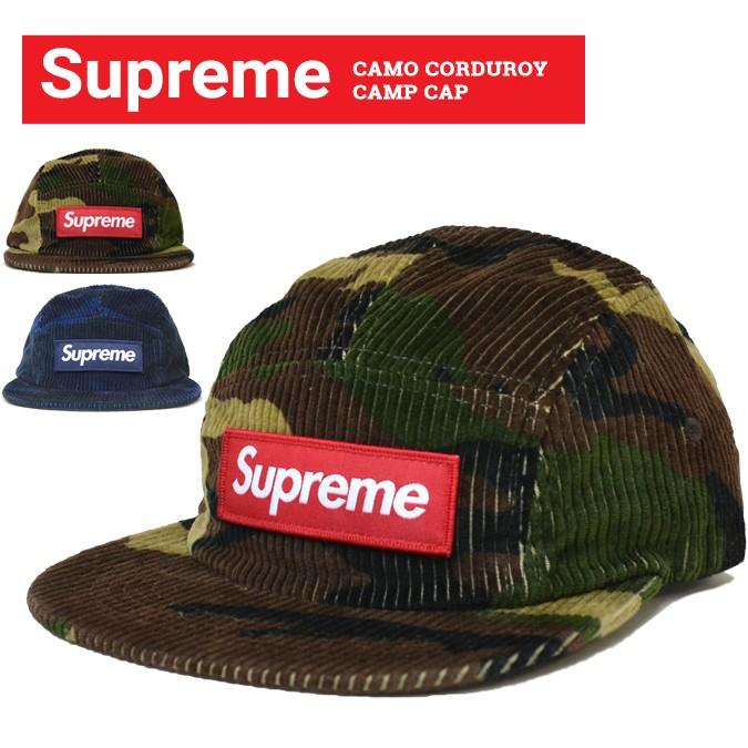 supreme camp cap corduroy