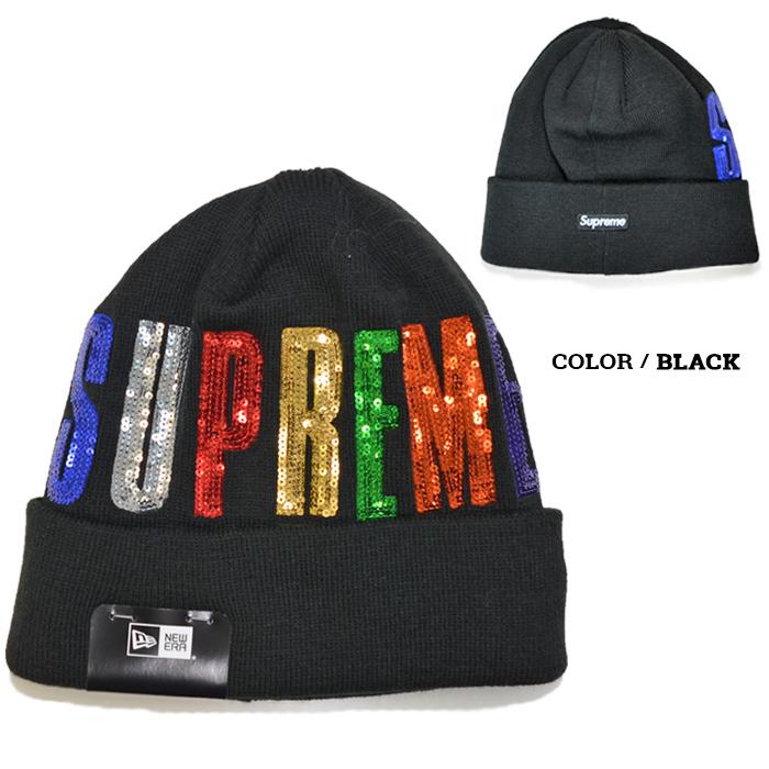 Supreme シュプリーム ビーニー New Era Sequin Beanie ニットキャップ ニット帽 帽子 ニューエラ Supreme aw Sp 1690 Buddy Stl 通販 Yahoo ショッピング