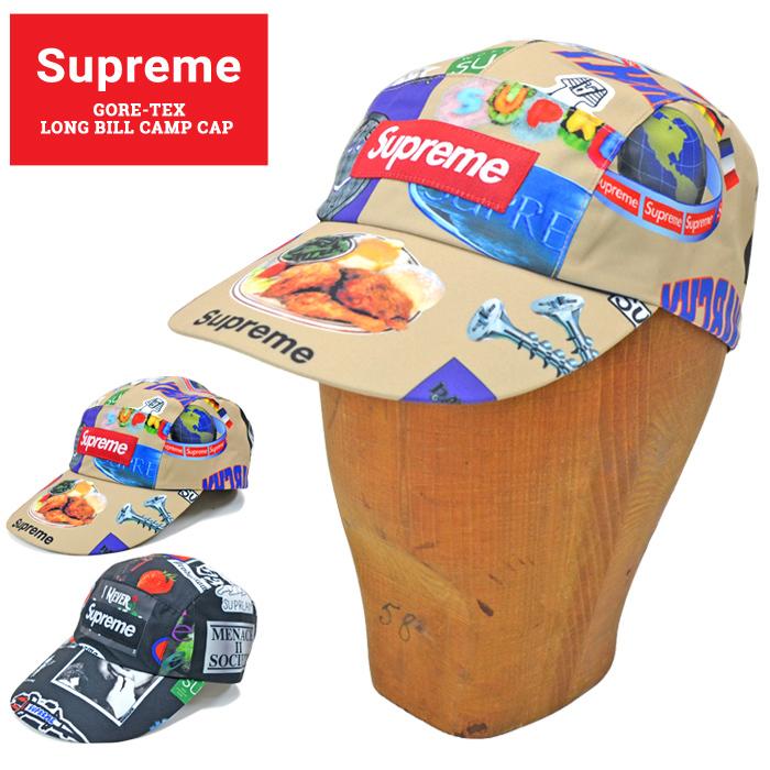 Supreme シュプリーム キャップ GORE-TEX LONG BILL CAMP CAP 5パネルキャップ 帽子 SUPREME 21SS