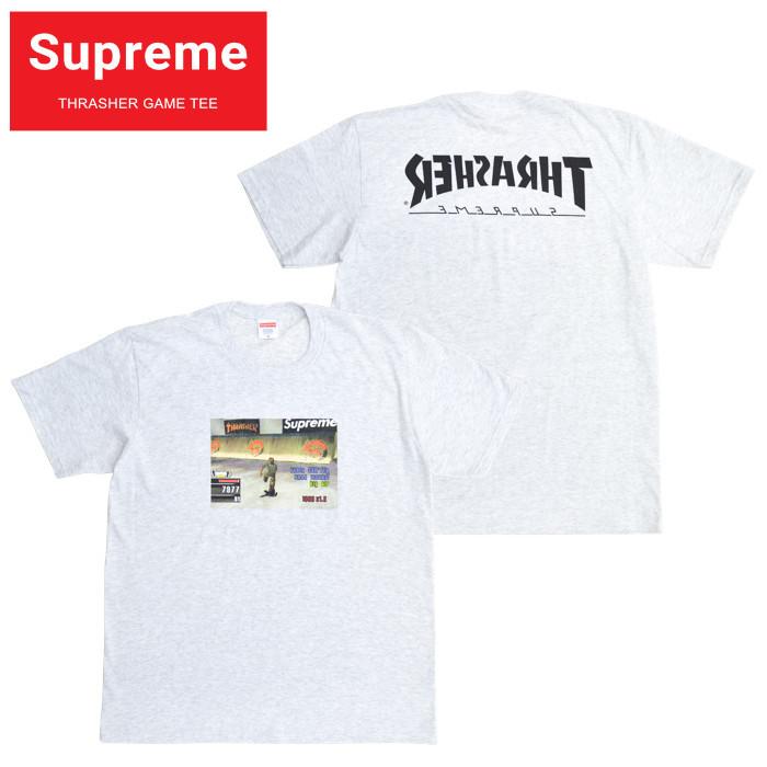 Supreme × THRASHER シュプリーム × スラッシャー Tシャツ GAME TEE T 