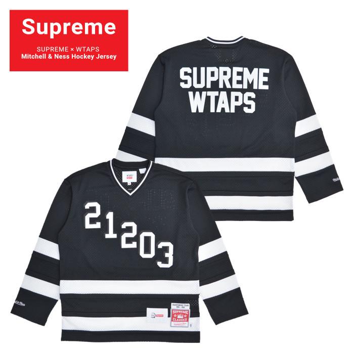 supreme wtaps コラボホッケーシャツ（Supreme/WTAPS/Mitchell