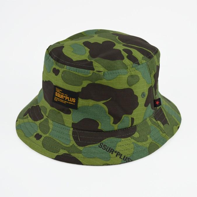 SSUR PLUS / サープラス Duck Camo Bucket Hat ハット キャップ 帽子｜buddy-stl