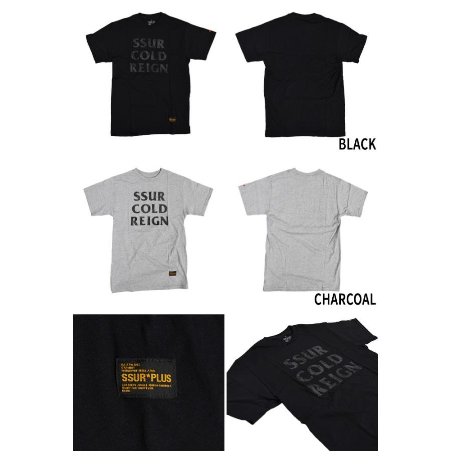 SSUR PLUS サー プラス Cold Reign T-Shirt Tシャツ 半袖 Tee 単品購入 