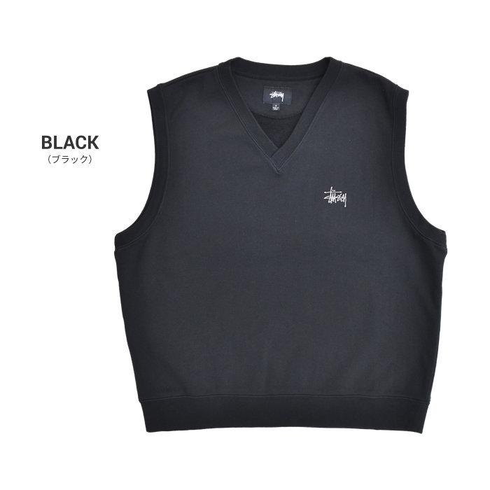 STUSSY ステューシー ベスト FLEECE VEST フリースベスト スウェット