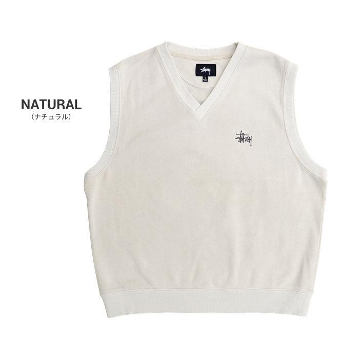 STUSSY ステューシー ベスト FLEECE VEST フリースベスト スウェット