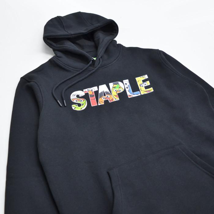 STAPLE × SESAME STREET ステイプル × セサミストリート パーカー CREW HOODIE プルオーバー パーカー スウェット フリース 2111H6758  バーゲン｜buddy-stl｜05