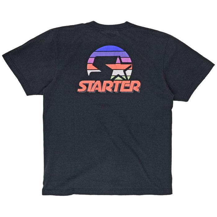 STARTER スターター Tシャツ GRAPHIC LOGO TEE フロスト加工ひび割れプリントTシャツ 半袖 X58756J 単品購入の場合はネコポス便発送｜buddy-stl｜03