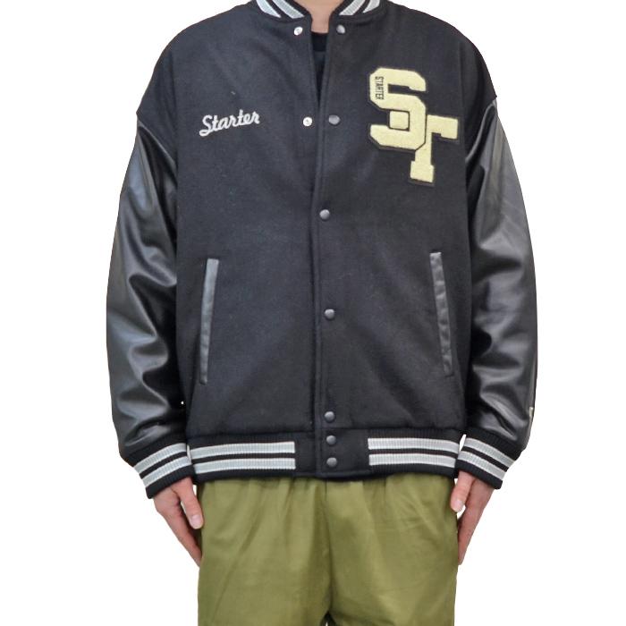 STARTER（スターター） フェイクメルトンジャケット スタジャン