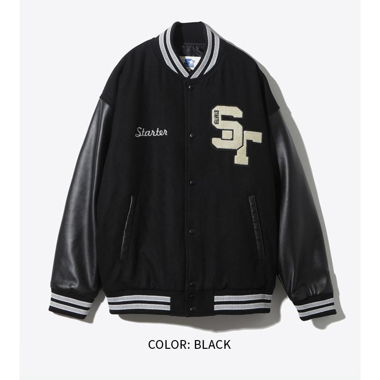 STARTER（スターター） フェイクメルトンジャケット スタジャン