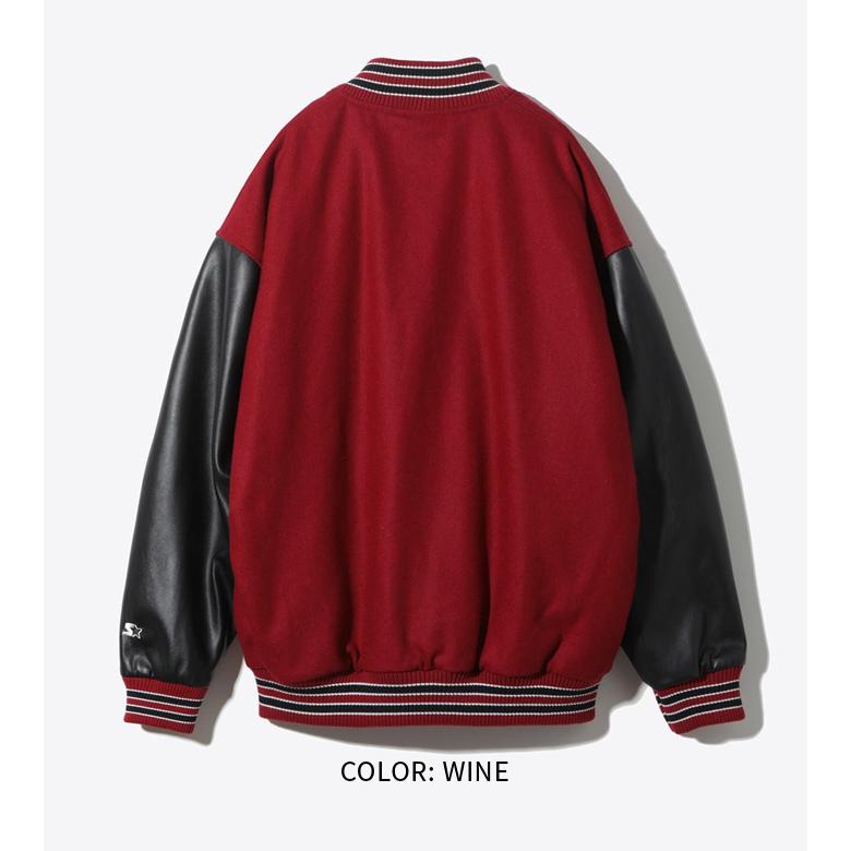 STARTER（スターター） フェイクメルトンジャケット スタジャン