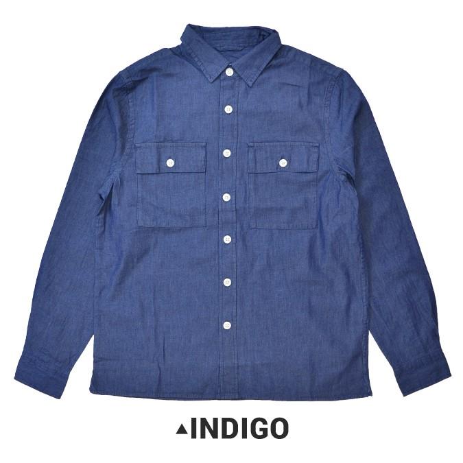 SATURDAYS NYC サタデーズ ニューヨークシティ Mugnus Denim L/S Shirt 