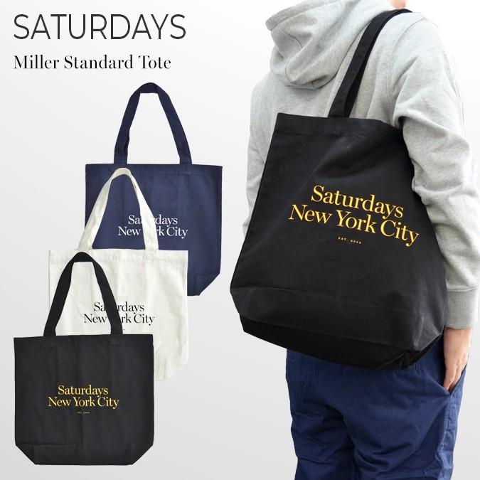 SATURDAYS NYC サタデーズ ニューヨークシティ Miller Standard Tote Bag トートバッグ ショルダーバッグ 鞄  単品購入の場合はネコポス便発送 :std-066:buddy-stl - 通販 - Yahoo!ショッピング