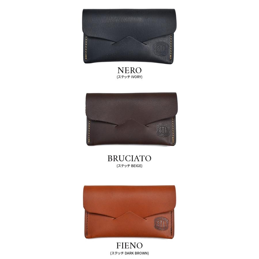 STL (エスティーエル) × TEMPESTI (テンペスティ) フラップ カードケース パスケース LEATHER CARD CASE 本革 レザー |  | 04