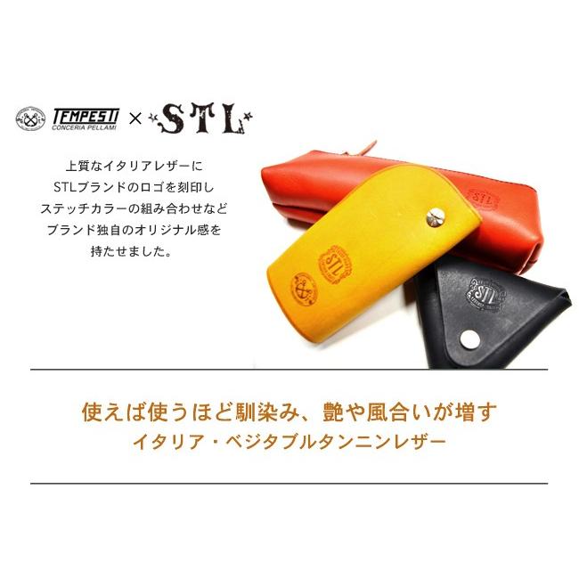 STL (エスティーエル) × TEMPESTI (テンペスティ) フラップ カードケース パスケース LEATHER CARD CASE 本革 レザー |  | 05