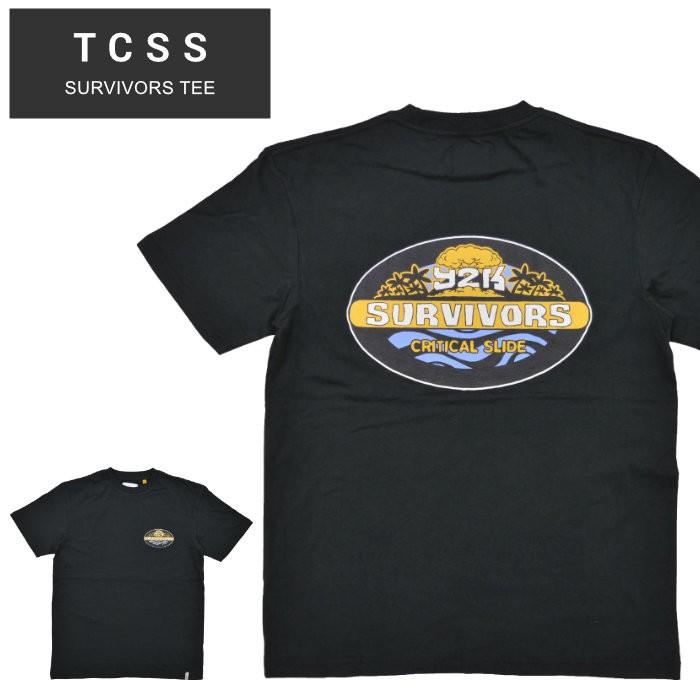 TCSS ティーシーエスエス Tシャツ SURVIVORS S/S T-SHIRT TEE 半袖 トップス カットソー TE18255 単品購入の場合はネコポス便発送 バーゲン｜buddy-stl