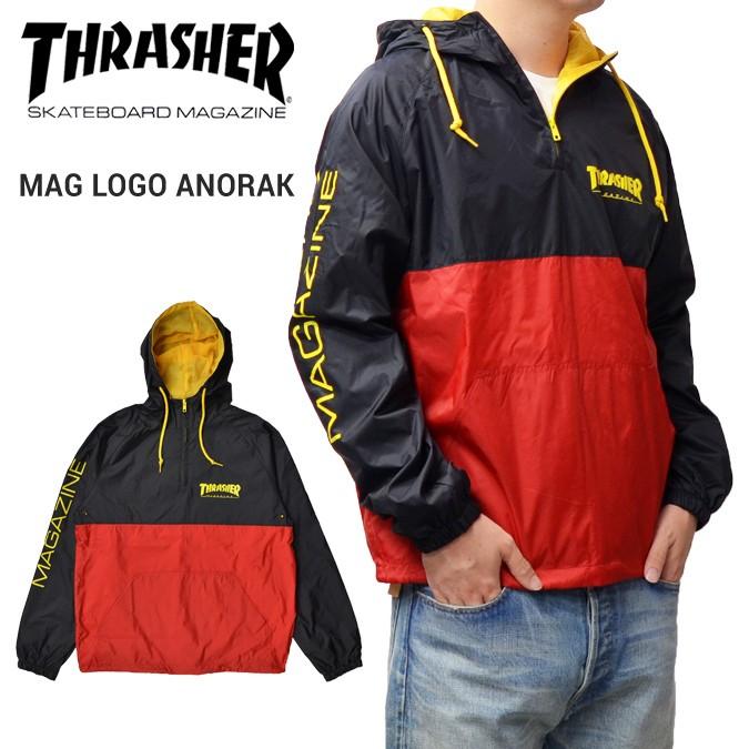 THRASHER（スラッシャー） MAG LOGO ANORAK JACKET アノラック