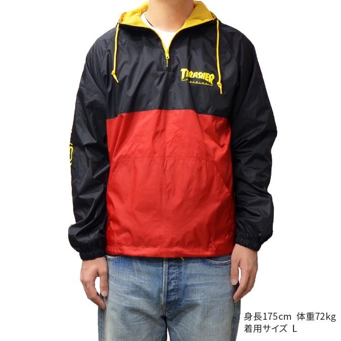 THRASHER（スラッシャー） MAG LOGO ANORAK JACKET アノラック