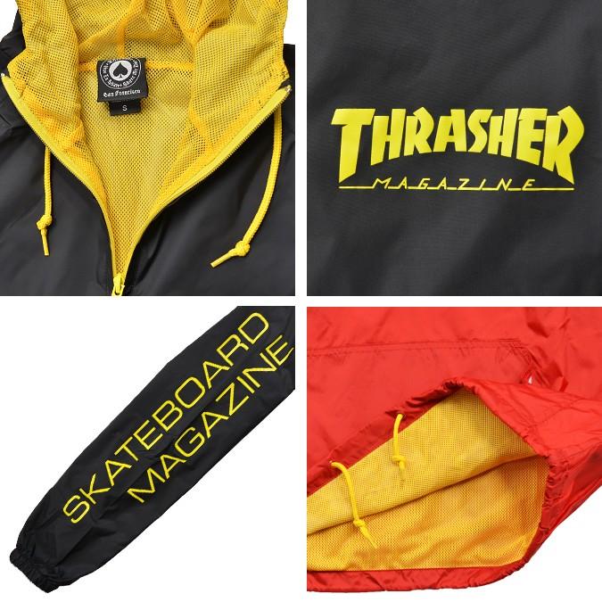 THRASHER スラッシャー MAG LOGO ANORAK JACKET アノラック