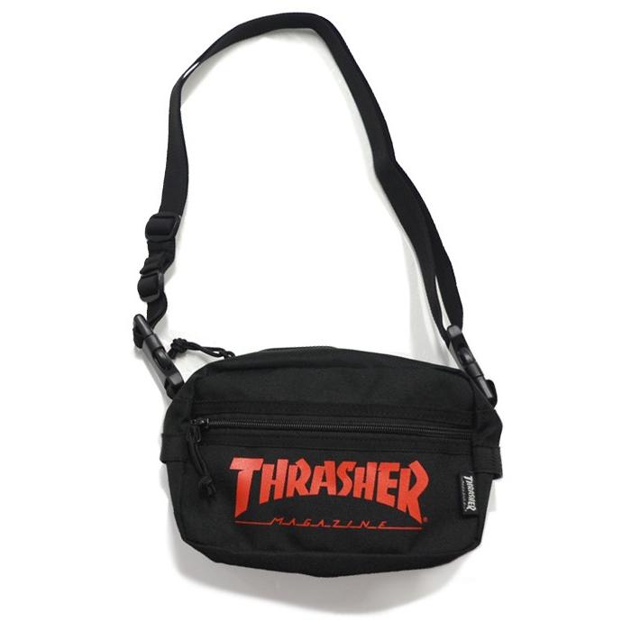 THRASHER スラッシャー MAG LOGO SHOULDER BAG ショルダーバッグ SACOCHE BAG サコッシュバッグ THRSG400 単品購入の場合はネコポス便発送｜buddy-stl｜02