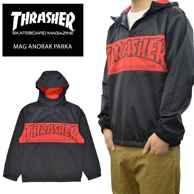 THRASHER スラッシャー ジャケット MAG ANORAK PARKA JACKET 