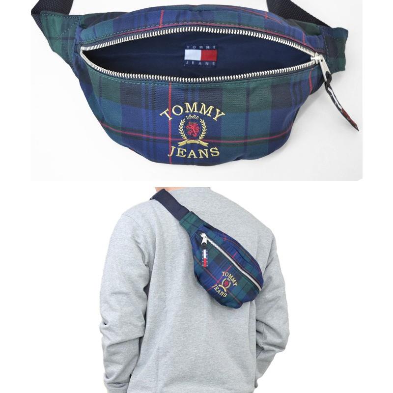 tommy jeans crest heritage sling bag