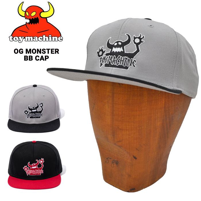 TOY MACHINE トイマシーン キャップ OG MONSTER BB CAP 帽子
