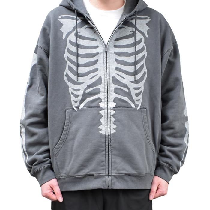 VANSON バンソン スウェット BONE ZIP UP HOODIE ジップパーカー VANSON バンソン スウェット BONE ZIP UP HOODIE ジップパーカー