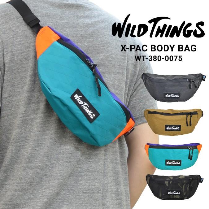 WILD THINGS ワイルドシングス ボディバッグ XPAC BODY BAG ウエストバッグ ショルダーバッグ 鞄 WT380