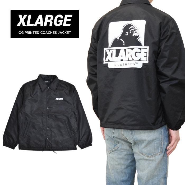 XLARGE エクストララージ ジャケット OG PRINTED COACHES JACKET