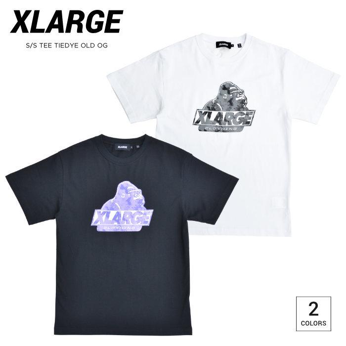 XLARGE エクストララージ Tシャツ S/S TEE TIEDYE OLD OG 半袖 カットソー トップス 101211011003 単品購入の場合はネコポス便発送｜buddy-stl